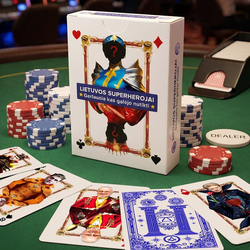 The card deck “Lithuanian Superheroes”