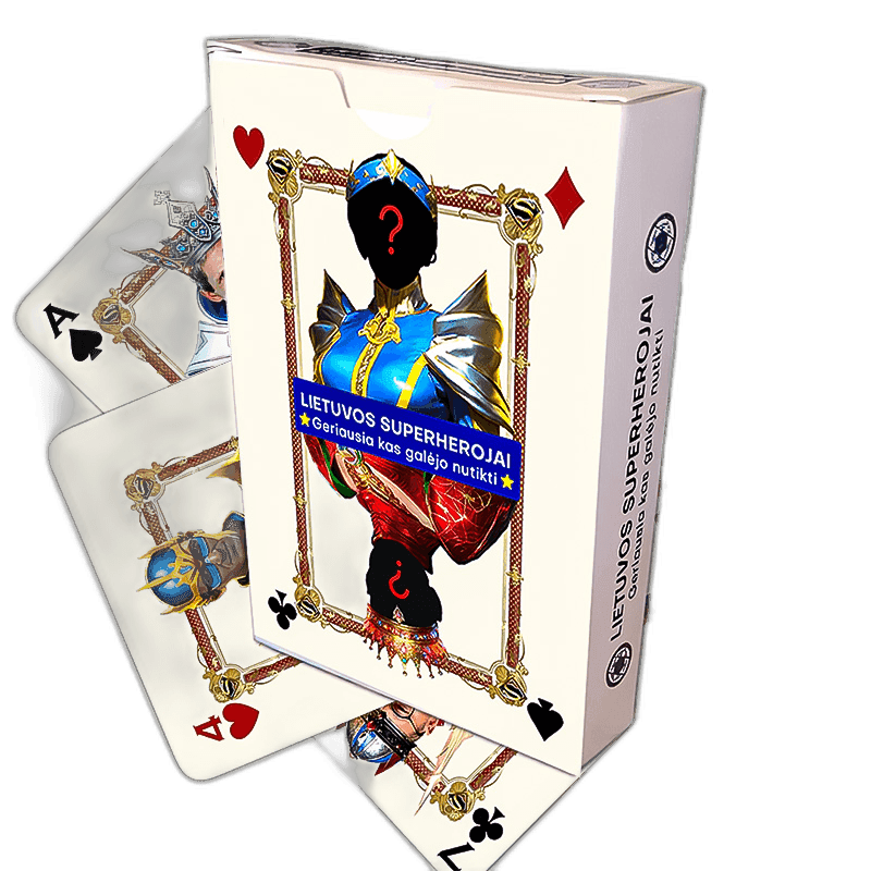 The card deck “Lithuanian Superheroes”